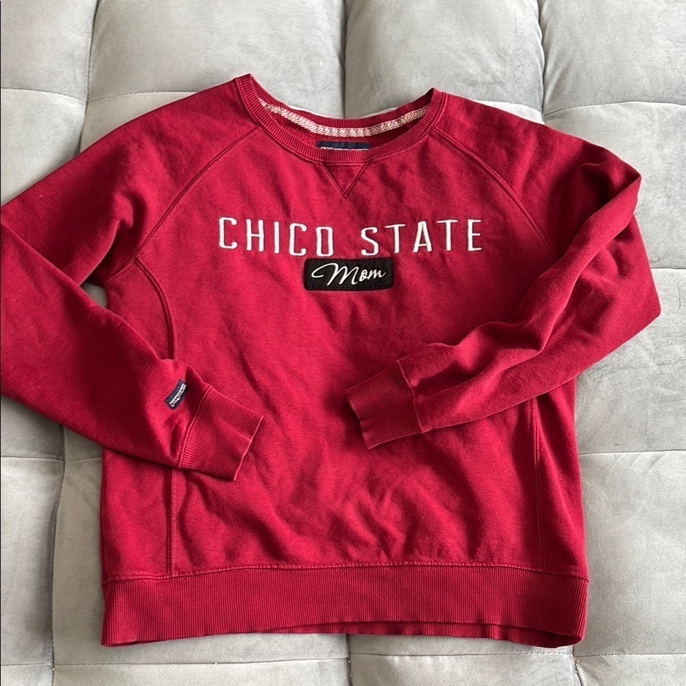 Jansport Chico State Mom Red Sweatshirt